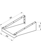 Plokštės po praustuvu tvirtinimas Ravak Balance/Comfort 1200