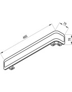 Rankšluosčių laikiklis Ravak Balance, baltos spalvos
