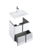 Praustuvas Ravak Balance 800, 800x465 mm, baltas