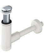 Praustuvo sifonas su fiksuota sifono galvute Ravak, su perpylimu