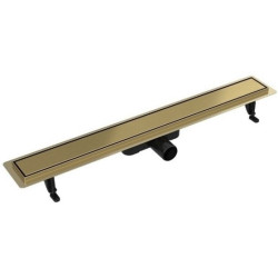 Dušo latakas Vogi ABS DUO Premium, auksinis, 900 mm