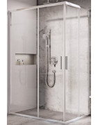 Dušo kabina Ravak Blix Slim BLSRV2K-80, skaidrus stiklas