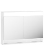 Veidrodis Ravak Step MC 1000, baltas, su LED apšvietimu