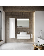 Veidrodis Ravak Step MC 1000, baltas, su LED apšvietimu