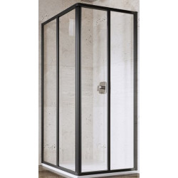 Dušo kabina Ravak Supernova SRV2-80, juoda