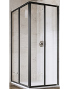 Dušo kabina Ravak Supernova SRV2-80, juoda