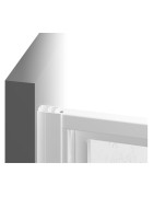 Praplėtimo profilis Ravak NPS, juodos spalvos, 195 cm