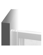 Praplėtimo profilis Ravak ANPS, juodos spalvos, 198 cm