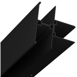 Jungimo profilis Ravak AT, juodos spalvos, 198 cm