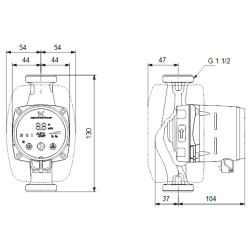 Cirkuliacinis siurblys Grundfos ALPHA2 25-40 N 130