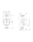 Cirkuliacinis siurblys Grundfos ALPHA1 32-80 180
