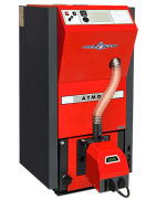 Granulinis katilas Atmos D 10PX, su bunkeriu,  3 - 10 kW