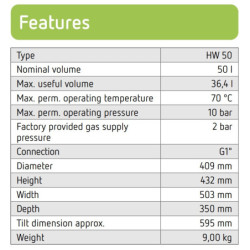 Išsiplėtimo indas Reflex NW 50