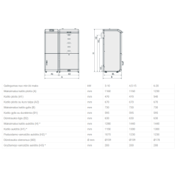 Granulinis katilas Kamen Prima Pell, 15 kW