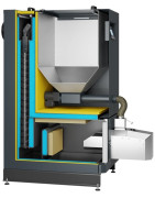 Granulinis katilas Kamen Pellet Perfekt Bio, 15 kW