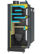 Kombinuotas granulinis katilas Kamen Multi K5, 20 kW