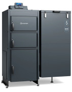 Kombinuotas granulinis katilas Kamen Multi KG, 40 kW