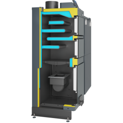 Kombinuotas granulinis katilas Kamen Multi KG, 50 kW