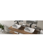 Praustuvo maišytuvas Ravak 10° TD F 015.20, be vožtuvo, juodas