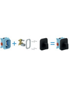 Potinkinis vonios/dušo maišytuvas Ravak 10° TD F 066.20