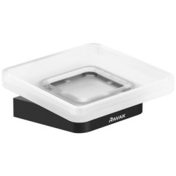 Laikiklis su muiline Ravak TD 200.20, juodas