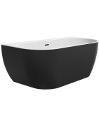 Vonia Ravak Freedom W 166x80 cm, laisvai statoma, juoda