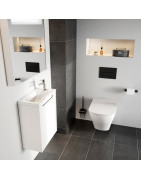 Mygtukas vandens nuleidimui Ravak Uni Slim, juodas