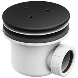 Dušo padėklo sifonas Ravak Professional 90, juodos spalvos