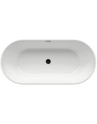 Vonia Ravak Freedom O, 169x80 cm, sniego baltumo