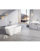 Vonia Ravak Solo, 178x80 cm, sniego baltumo