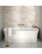 Vonia Ravak Ypsilon Wall, 178x86 cm, sniego baltumo