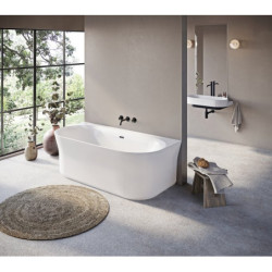 Vonia Ravak Ypsilon Wall, 178x86 cm, sniego baltumo