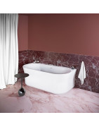 Vonia Ravak Ypsilon Wall, 178x86 cm, sniego baltumo