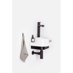 Laikiklis Ravak Yard 280 C, juodas