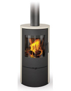 Plieninė krosnelė Romotop Evora 01, su apdaila, 4 kW