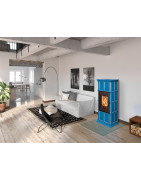 Plieninė krosnelė Romotop Gremio 1G, su apdaila, 7.5 kW