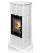 Plieninė krosnelė Romotop Gremio 3G, su apdaila, 7.5 kW