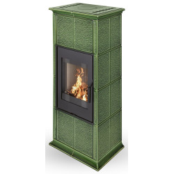 Plieninė krosnelė Romotop Gremio 3G, su apdaila, 7.5 kW