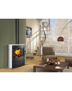 Plieninė krosnelė Romotop Navia 01, keramikos apdaila, 6 kW