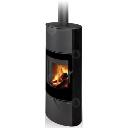 Plieninė krosnelė Romotop Ovalis G 05A, keramikos apdaila, 8 kW