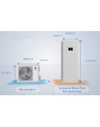 Šilumos siurblys oras/vanduo Gree Versati III Duo, 9.5/8.4 kW