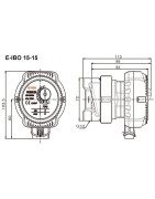 Cirkuliacinis siurblys Ibo E-IBO 15-14