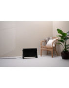 Nešiojamas elektrinis radiatorius Adax Vilje VG11 20 DTF, juodas