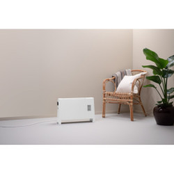 Nešiojamas elektrinis radiatorius Adax Vilje VG11 20 WT, baltas