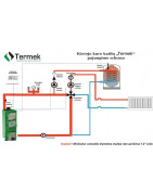 Kieto kuro katilas Termek Duo Uni, 33 kW