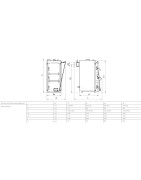 Kieto kuro katilas Termek Duo Uni, 33 kW