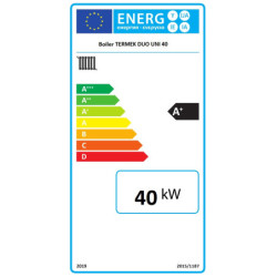Kieto kuro katilas Termek Duo Uni, 40 kW