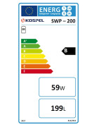 Netiesioginio šildymo vandens šildytuvas Kospel SWP 200