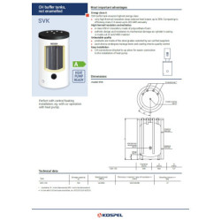 Akumuliacinė talpa Kospel SVK 100