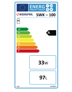 Netiesioginio šildymo vandens šildytuvas Kospel SWK-100.A